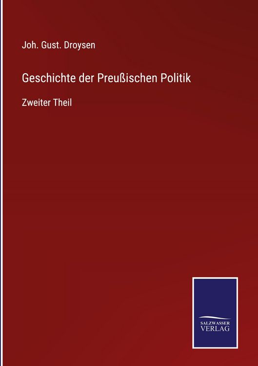 Produktbild: Geschichte der Preu&szlig;ischen Politik