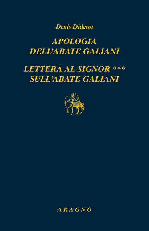 Produktbild: Apologia dell'abate Galiani-Lettera al signor *** sull'abate Galiani