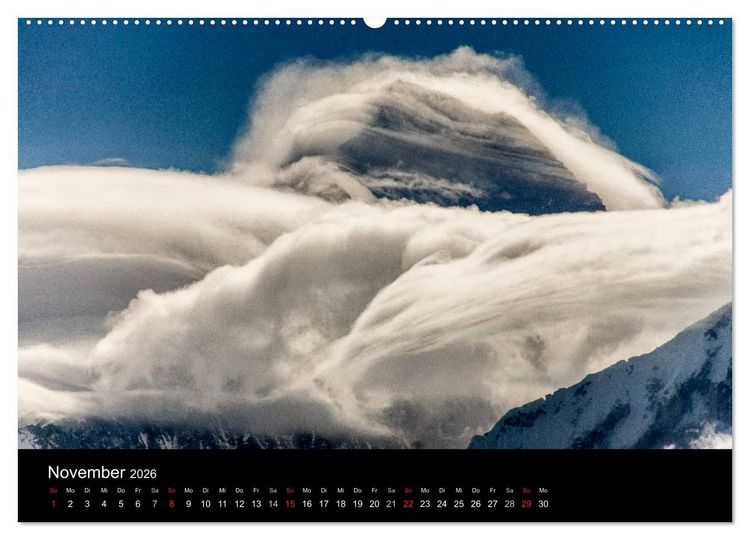 Produktbild: Everest-Nationalpark (hochwertiger Premium Wandkalender 2026 DIN A2 quer), Kunstdruck in Hochglanz