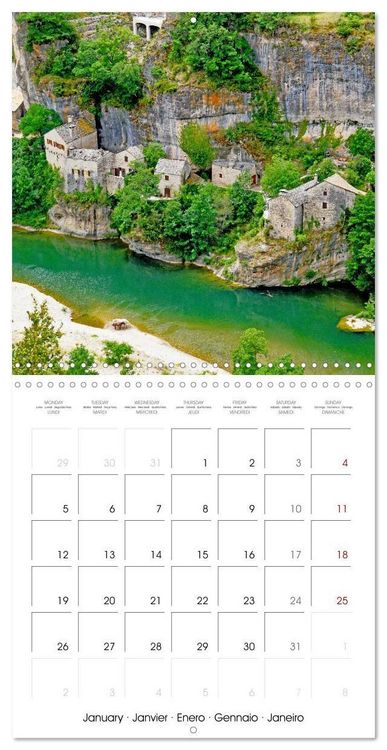 Produktbild: Fantastic shots of France (Wall Calendar 2026 12 &times; 12 Inch) CALVENDO 12 Month Wall Calendar