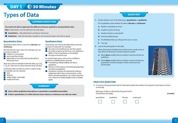 Produktbild: AQA Level 3 Certificate Mathematical Studies: In a Week