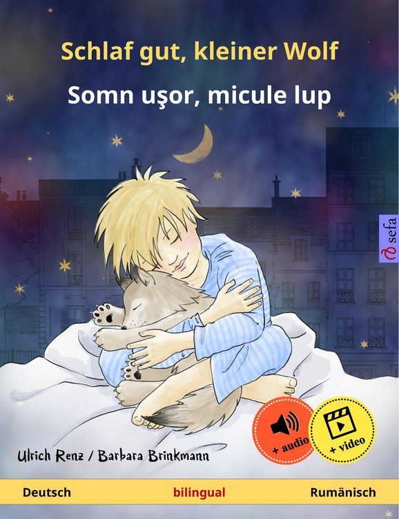 Produktbild: Schlaf gut, kleiner Wolf - Somn usor, micule lup (Deutsch - Rum&auml;nisch)