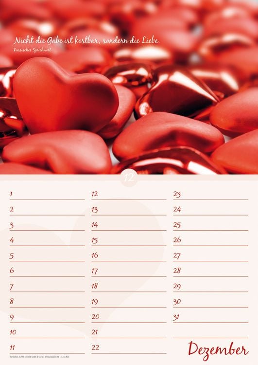 Produktbild: Geburtstagskalender Auszeit f&uuml;r die Seele - immerw&auml;hrend - (21 x 30)