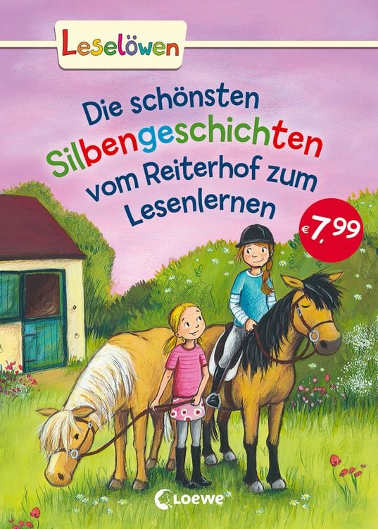 Produktbild: Lesel&ouml;wen - Das Original - Die sch&ouml;nsten Silbengeschichten vom Reiterhof zum Lesenlernen