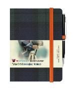 Produktbild: Waverley Tartan Cloth Commonplace Notebooks: Black Watch Tartan Cloth Mini Notebook with Pen