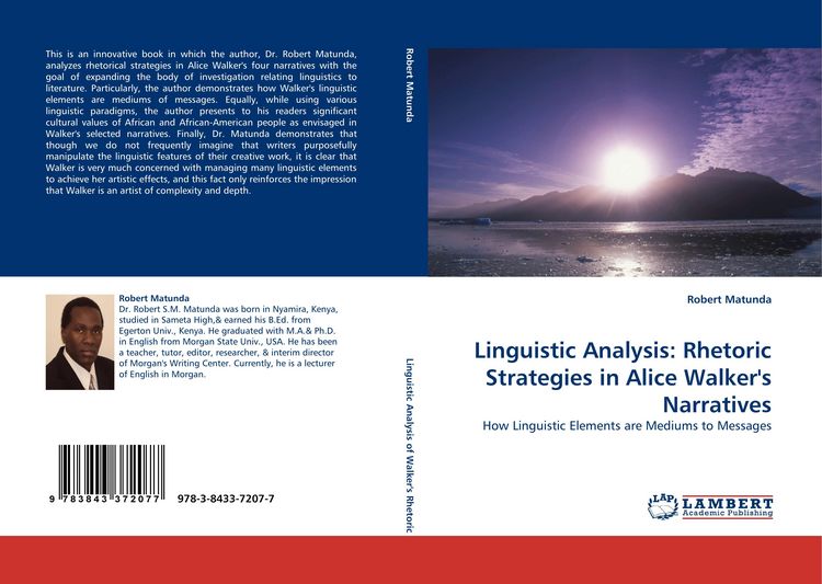 Produktbild: Linguistic Analysis: Rhetoric Strategies in Alice Walker''s Narratives