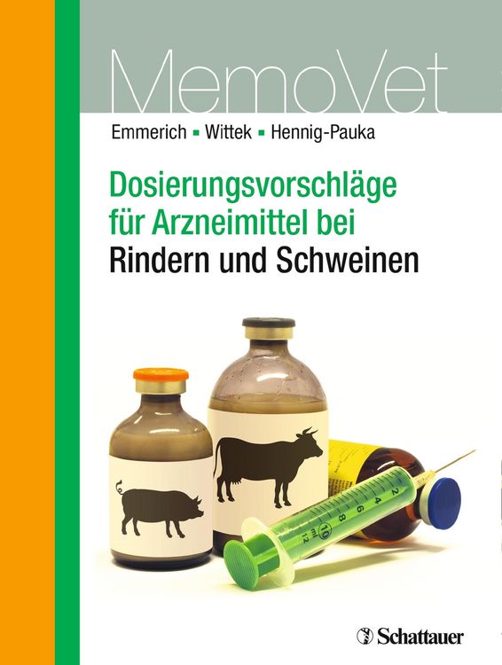 Produktbild: Dosierungsvorschl&auml;ge f&uuml;r Arzneimittel bei Rindern und Schweinen