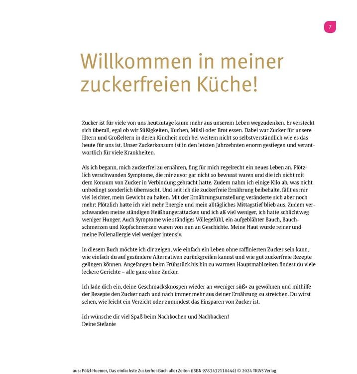 Produktbild: Das einfachste Zuckerfrei-Buch aller Zeiten