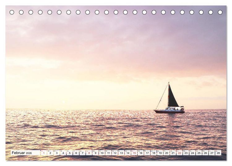Produktbild: Hawaii the Aloha State (Tischkalender 2026 DIN A5 quer), CALVENDO Monatskalender