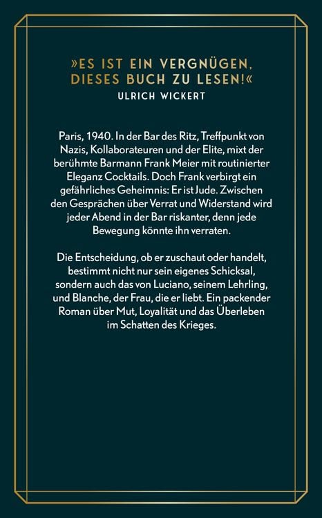 Produktbild: Der Barmann des Ritz