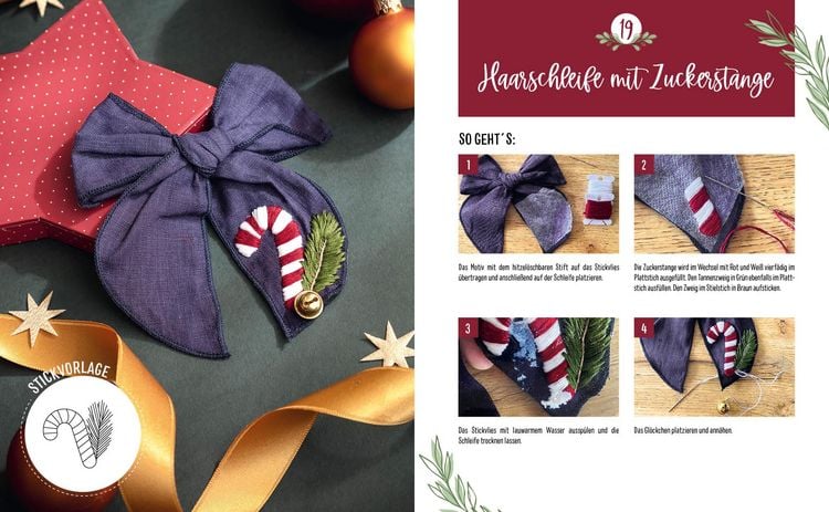 Produktbild: Mein Adventskalender-Buch &ndash;&nbsp;Stickzauber