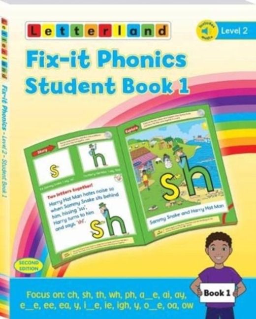 Produktbild: Fix-it Phonics - Level 2 - Student Book 1 (2nd Edition)