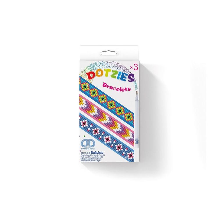Produktbild: Dotzies by Diamond Dotz Armb&auml;nder Retro Blau
