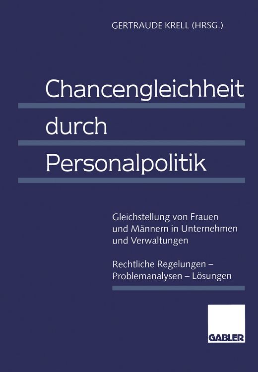 Produktbild: Chancengleichheit durch Personalpolitik