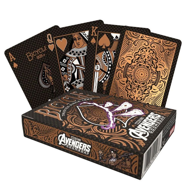 Produktbild: Bicycle&reg; Marvel Avengers Gambit (Designer Spielkarten, Poker, Skat...)