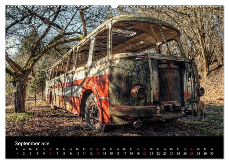 Produktbild: Rostlauben - vergessene Klassiker (Wandkalender 2026 DIN A2 quer), CALVENDO Monatskalender