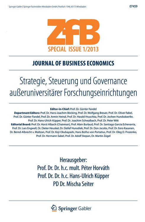 Produktbild: Strategie, Steuerung und Governance au&szlig;eruniversit&auml;rer Forschungseinrichtungen
