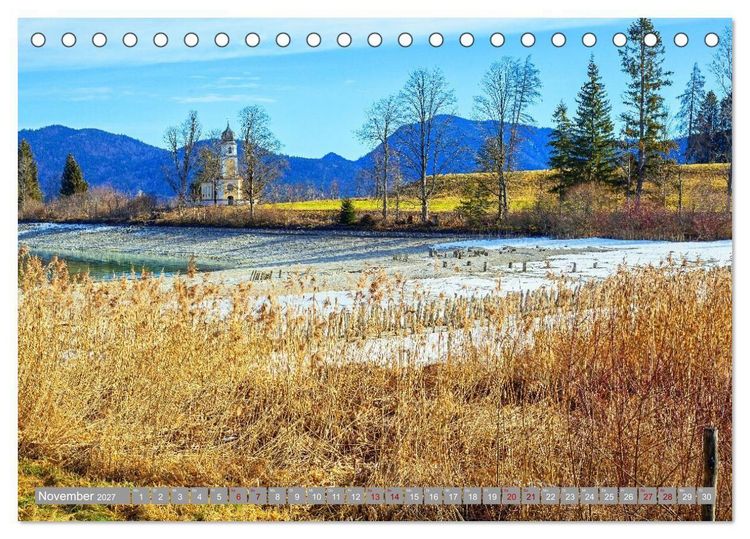 Produktbild: Herbst. Die letzten Farben des Jahres (Tischkalender 2027 DIN A5 quer), CALVENDO Monatskalender