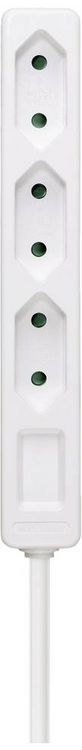 Produktbild: Hama 00223020 Steckdosenleiste Wei&szlig; Eurostecker 1St.