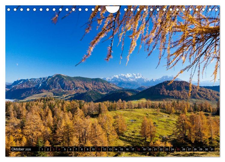 Produktbild: Abtenau im Lammertal (Wandkalender 2026 DIN A4 quer), CALVENDO Monatskalender