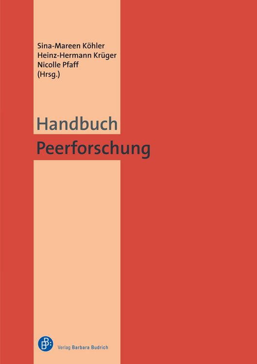 Produktbild: Handbuch Peerforschung