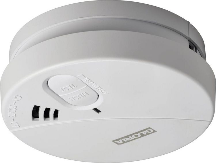 Produktbild: Gloria R5 Rauchwarnmelder inkl. 5 Jahres-Batterie batteriebetrieben (&Oslash; x H) 106mm x 35mm