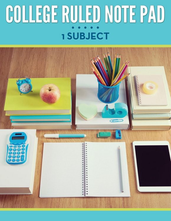 Produktbild: College Ruled Note Pad - 1 Subject