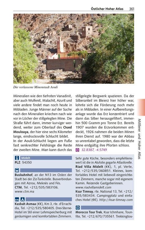 Produktbild: TRESCHER Reisef&uuml;hrer Marokko