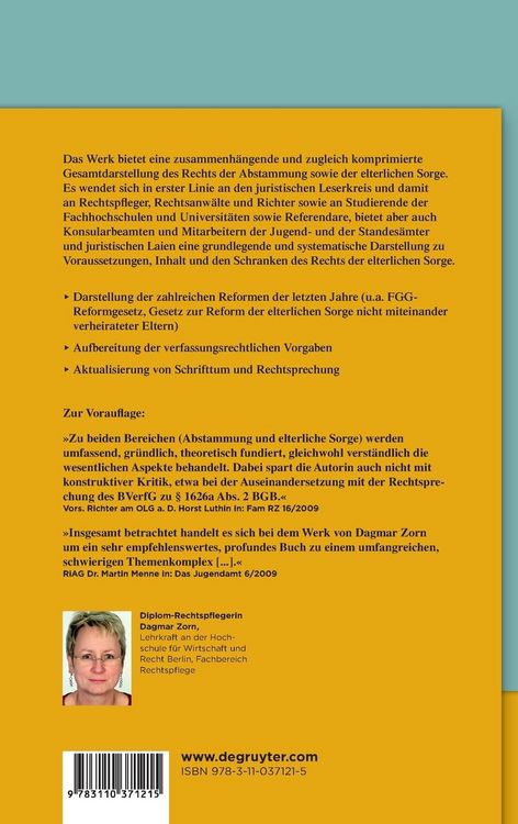 Produktbild: Das Recht der elterlichen Sorge