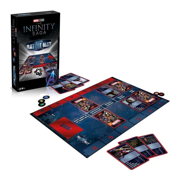 Produktbild: Top Trumps Battle Mat Marvel