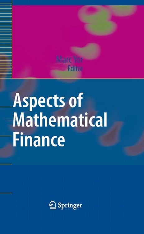 Produktbild: Aspects of Mathematical Finance