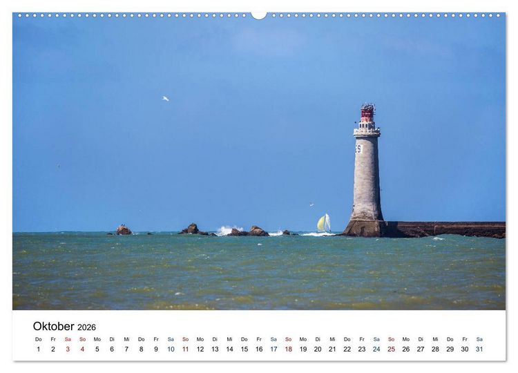 Produktbild: Vend&eacute;e - Bilder von der C&ocirc;te de Lumi&egrave;re (Wandkalender 2026 DIN A2 quer), CALVENDO Monatskalender
