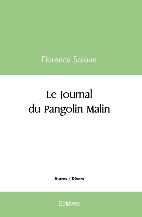 Produktbild: Le journal du pangolin malin