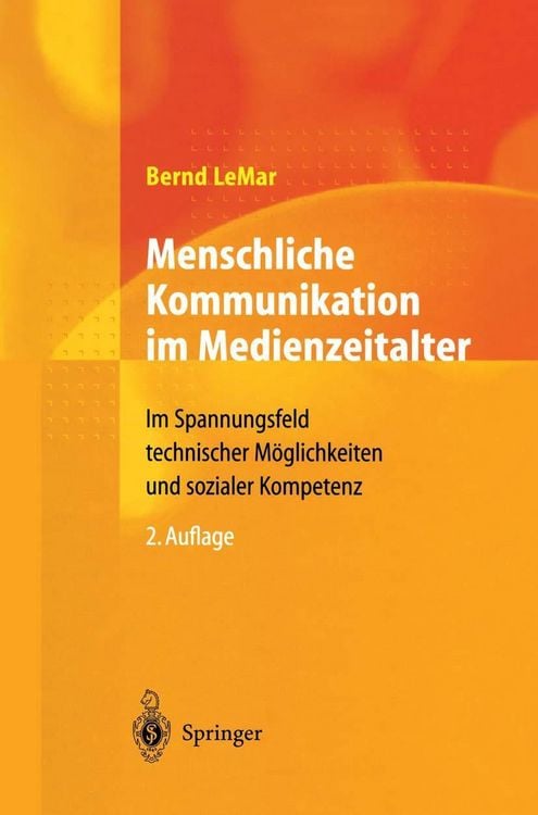 Produktbild: Menschliche Kommunikation im Medienzeitalter