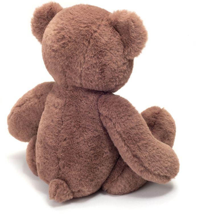 Produktbild: Teddy Hermann 91365 - Teddy schokobraun, B&auml;r sitzend, 40 cm Pl&uuml;schtier