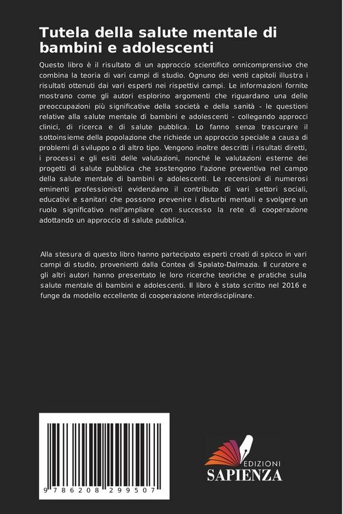 Produktbild: Tutela della salute mentale di bambini e adolescenti