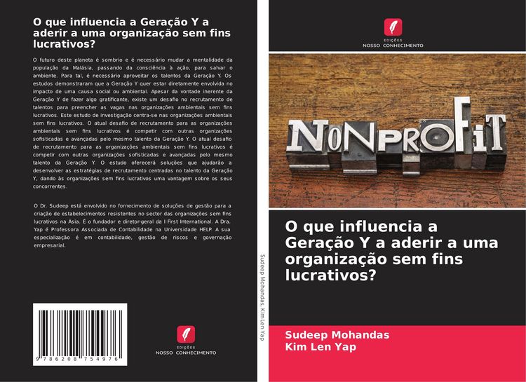 Produktbild: O que influencia a Gera&ccedil;&atilde;o Y a aderir a uma organiza&ccedil;&atilde;o sem fins lucrativos?