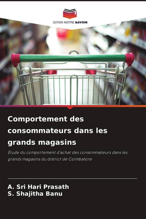 Produktbild: Comportement des consommateurs dans les grands magasins