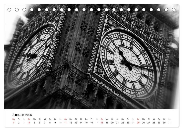 Produktbild: London (Tischkalender 2026 DIN A5 quer), CALVENDO Monatskalender