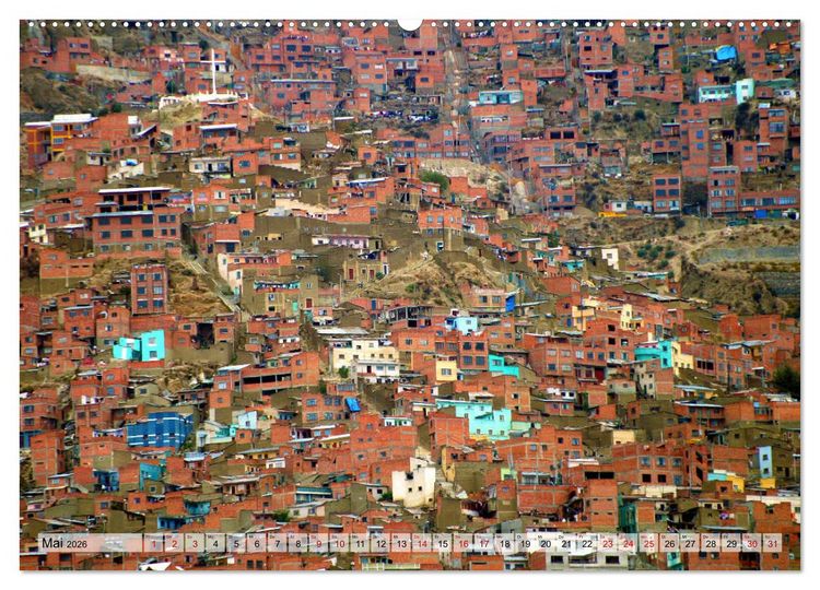 Produktbild: Abenteuer Anden - Peru und Bolivien (hochwertiger Premium Wandkalender 2026 DIN A2 quer), Kunstdruck in Hochglanz
