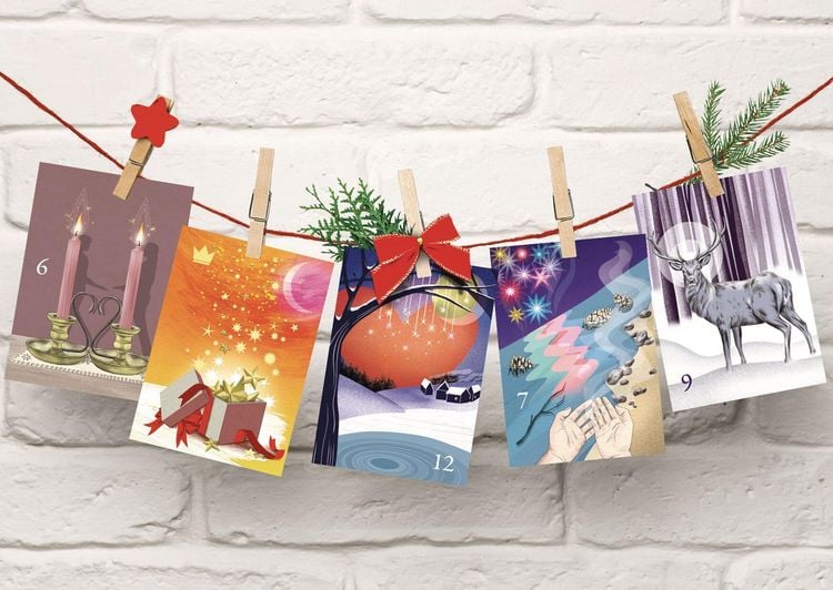 Produktbild: Der Rauhn&auml;chte-Kalender