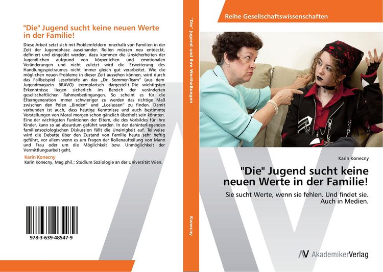 Produktbild: "Die" Jugend sucht keine neuen Werte in der Familie!