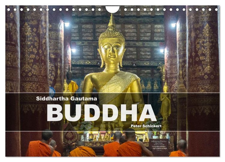 Produktbild: Siddhartha Gautama - Buddha (Wandkalender 2026 DIN A4 quer), CALVENDO Monatskalender