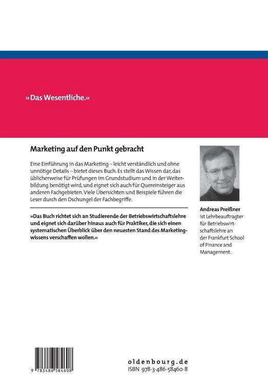 Produktbild: Marketing auf den Punkt gebracht