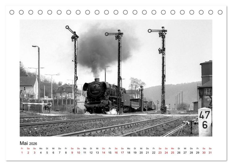 Produktbild: Baureihe 44.0 im Einsatz (Tischkalender 2026 DIN A5 quer), CALVENDO Monatskalender