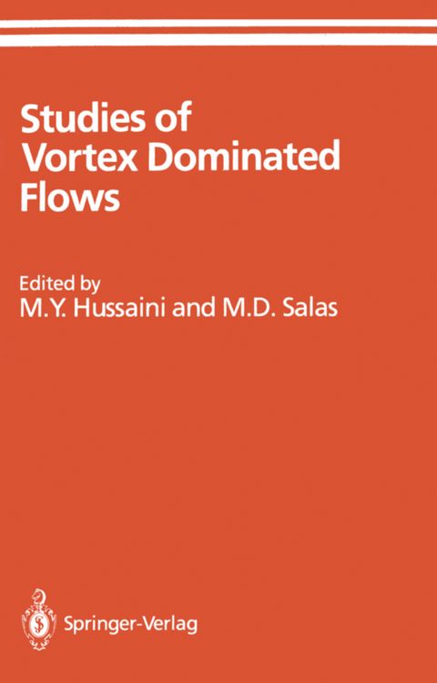 Produktbild: Studies of Vortex Dominated Flows
