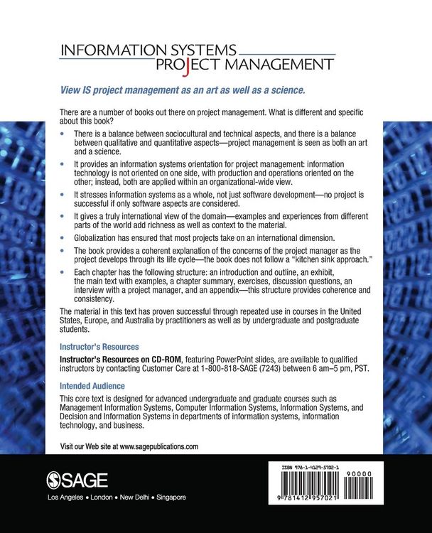 Produktbild: Information Systems Project Management