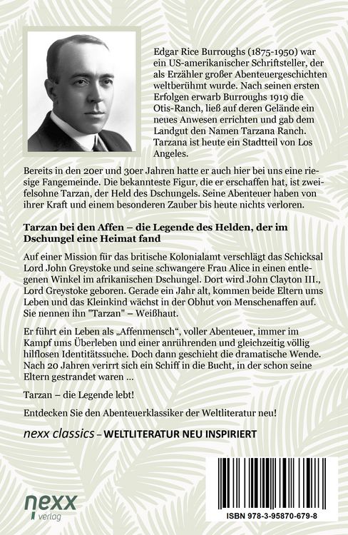 Produktbild: Tarzan, der Affenmensch