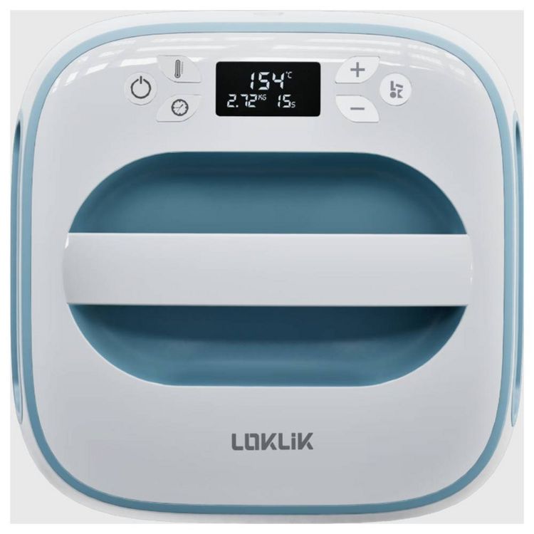 Produktbild: Loklik Easy Heat Press Heizpresse Blau