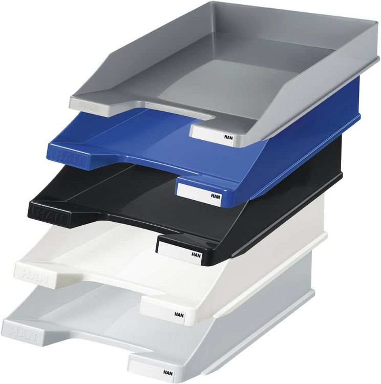Produktbild: HAN 1027-X-12 KLASSIK Briefablage DIN A4, DIN C4 Wei&szlig;